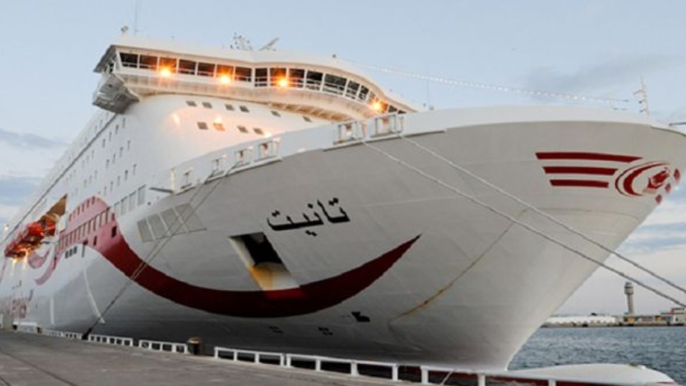 إلغاء رحلة السفينة "تانيت" بين تونس ومرسيليا بسبب سوء الأحوال الجوية